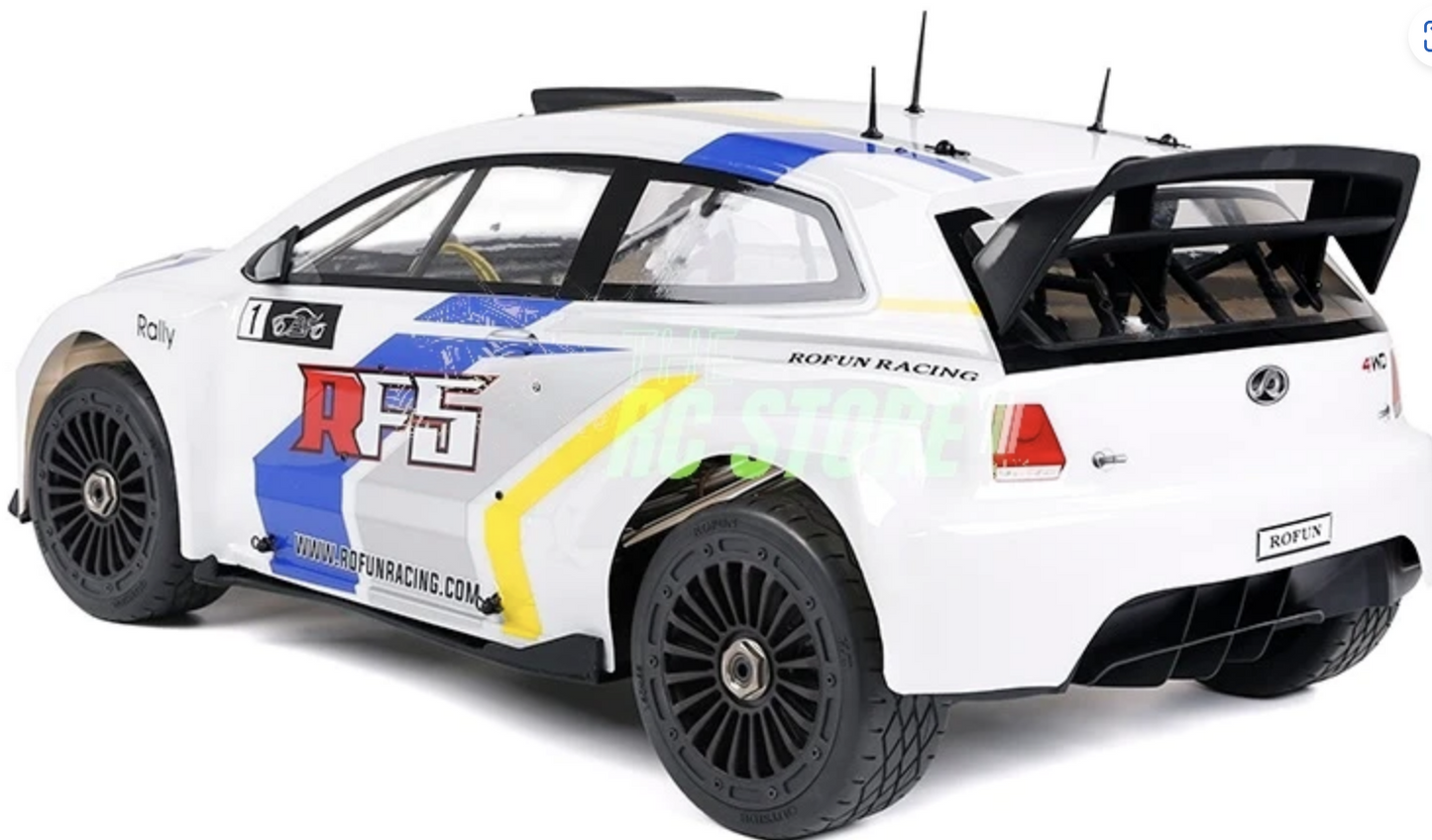 ROFUN ROVAN 1/5 SCALE RF5 36CC 4WD WHITE